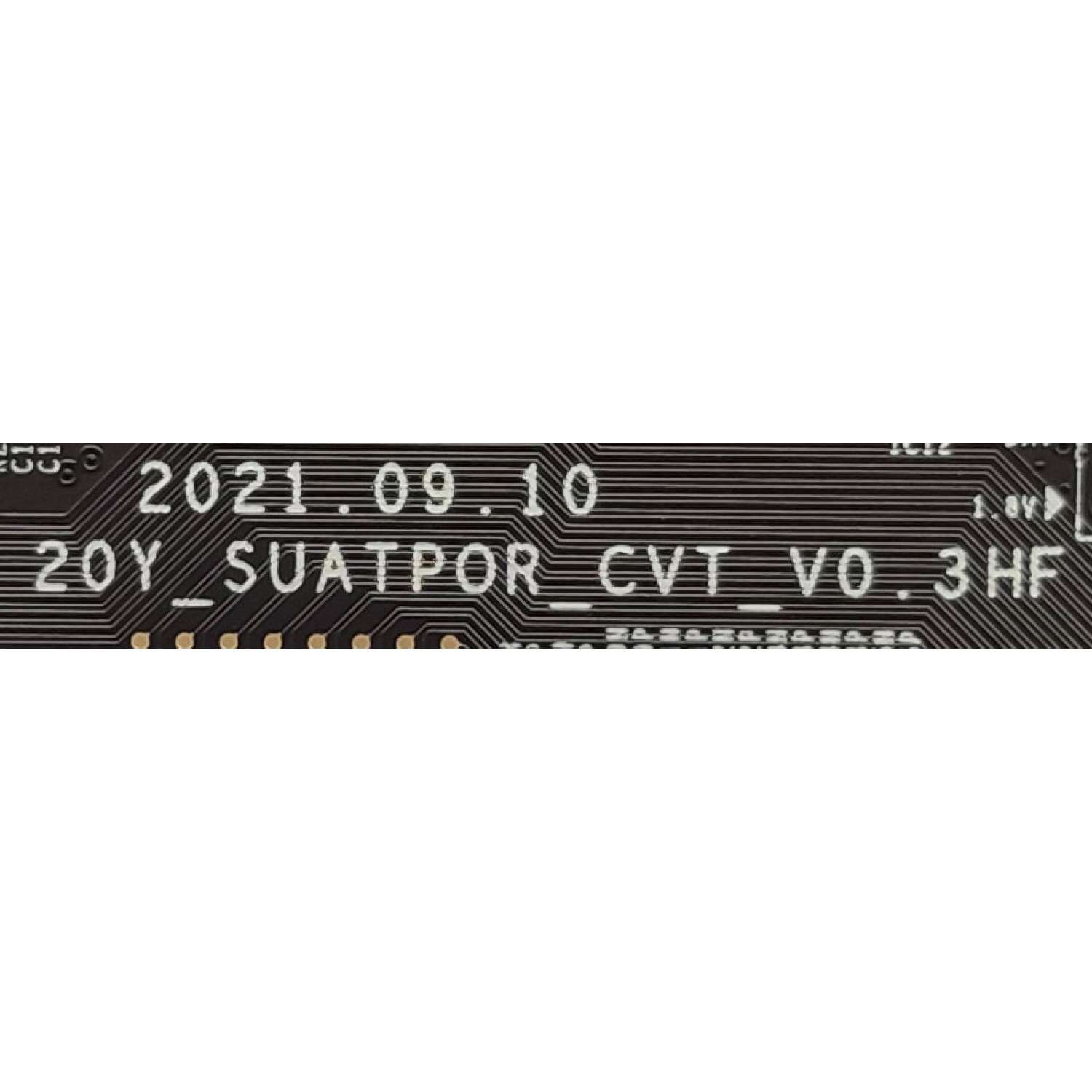 T-CON PARA TV SONY / NUMERO DE PARTE LJ9449437N / 20Y_SUATPOR_CVT_V0.3 HF / BSS720N023 / K001220038 / LJ94-49437N / MODELO XR-55A95K / XR55A95K	 - Imagen 3